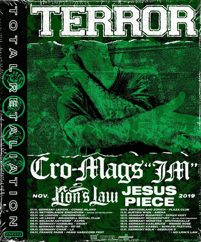 Terror Cro-Mags JM Tour