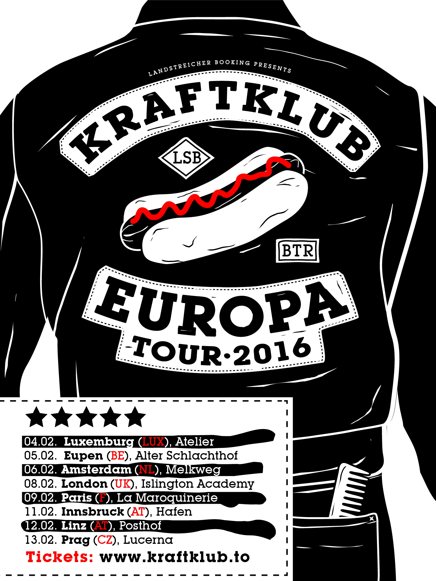 Kraftklub Tour 2016 Dates