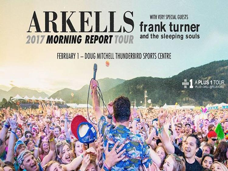 Photo zu 01.02.2017: ARKELLS, FRANK TURNER & THE SLEEPING SOULS - Vancouver - Thunderbird Stadium