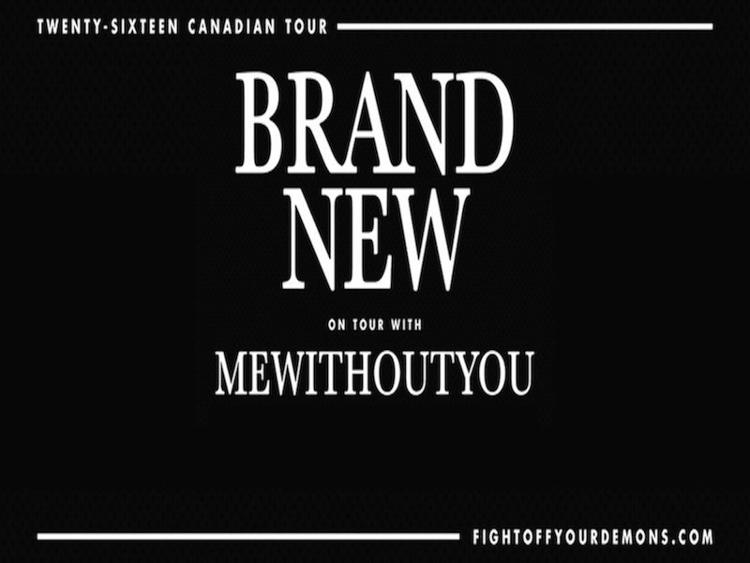 Photo zu 01.06.2016: BRAND NEW, MEWITHOUTYOU, GREATER PYRENEES - Vancouver - The Vogue Theatre
