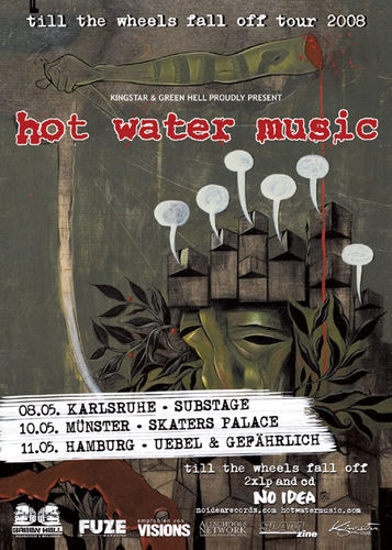 Photo zu 10.05.2008: Hot Water Music, Muff Potter, Walter Schreifels, Pepstalkers - Münster - Skater's Palace