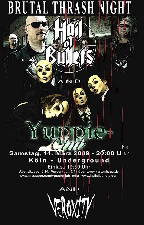 Photo zu 14.03.2009: Hail Of Bullets, Yuppie Club, Veroxity - Underground - Köln