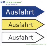 No Means No - All Roads Lead To Ausfahrt