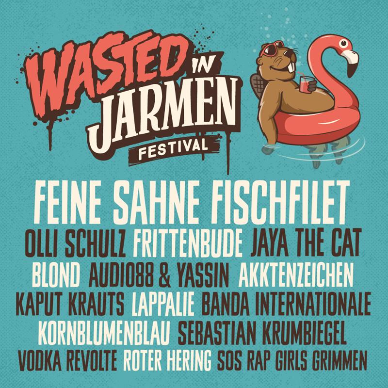 Line Up Wasted In Jarmen 2019