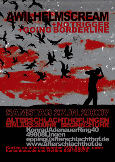 Photo zu 27.01.2007: A Wilhelm Scream, No Trigger, Going Borderline - Alter Schlachthof - Lingen